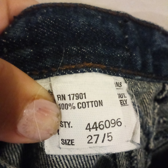 Vintage Rockies 90's High Rise Button Fly Straight Jeans 27 - Picture 4 of 11